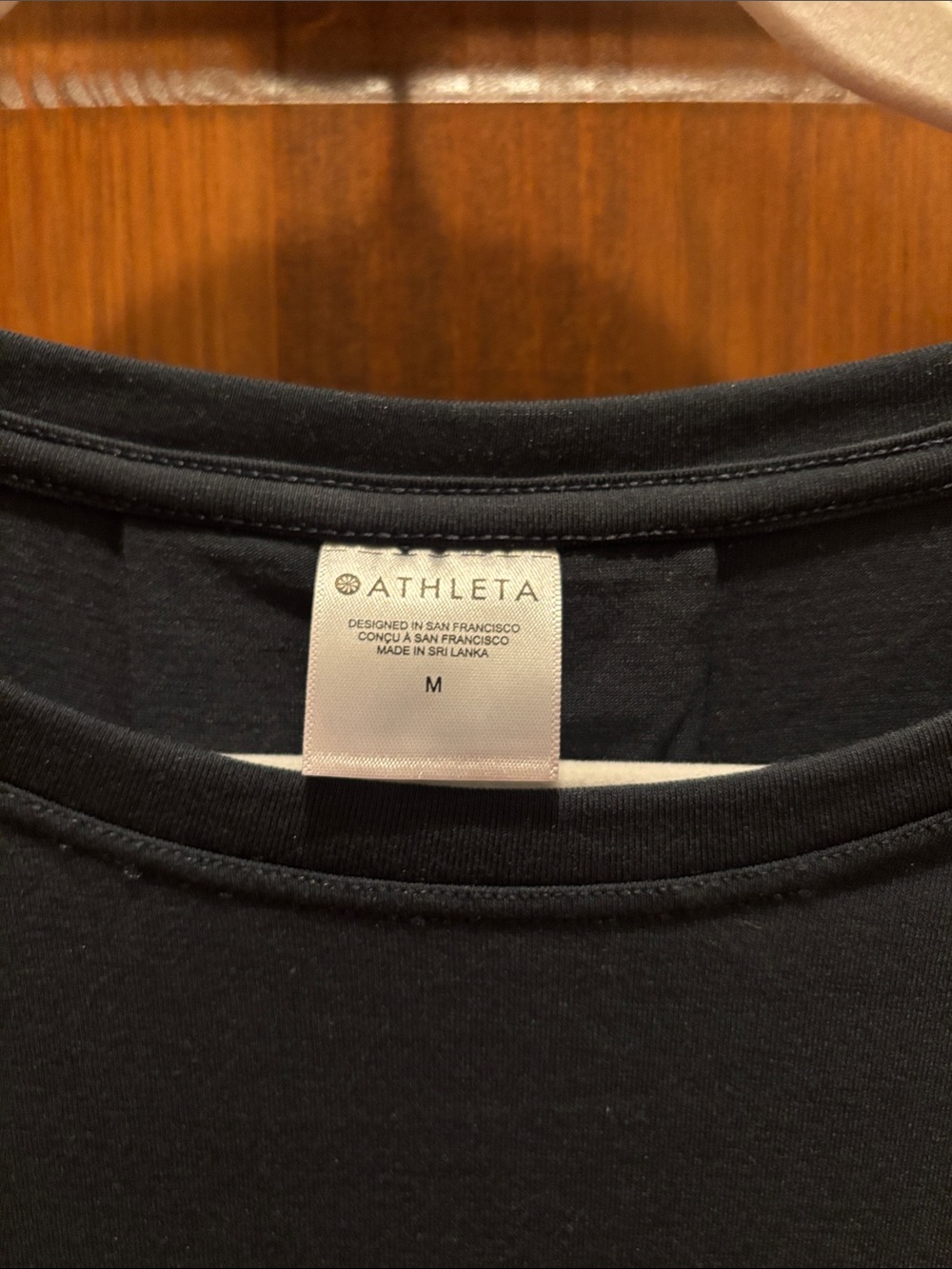 Athleta Dark Green/ Teal Move with Ease long sleeve - Picture 4 of 10